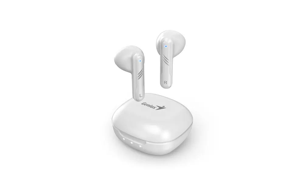 Audífonos GENIUS Inalámbricos HS-M905BT Blanco BlueTooth 5.3