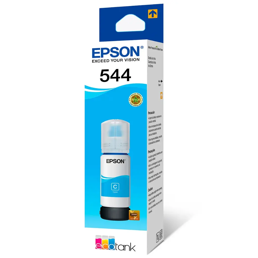CONSUMIBLES EPSON T544 CYAN BOTELLA L110,L3110,L3150,L5190