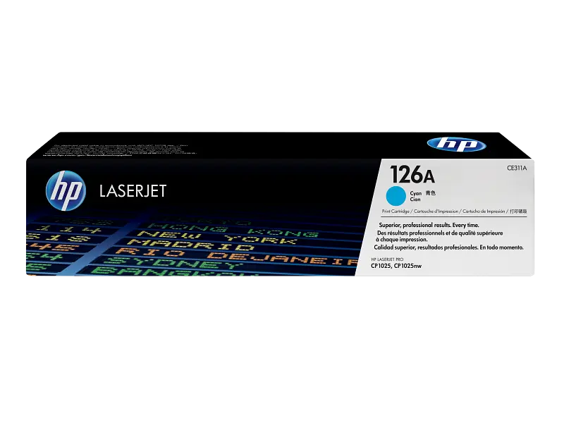 Consumible HP 126A Ton Cyan 1k LJ CP1025nw/M175/M275