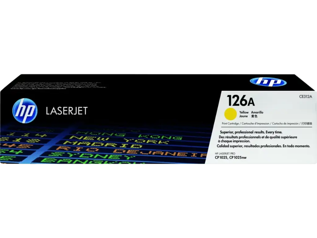 Toner HP 126A Amarillo1k LJ CP1025nw/M175/M275