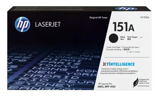 Consumible HP 151A Black LaserJet Toner Cartridge MFP 4103