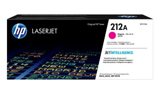 Toner HP LaserJet 212A, Rojo (W2123A)