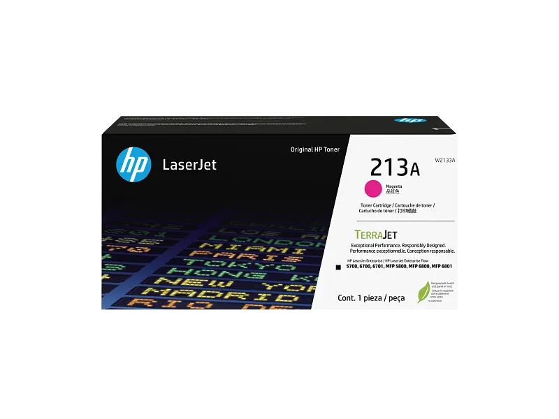 Consumible HP 213A MAGENTA LaserJet Enterprise5700,5800,6700