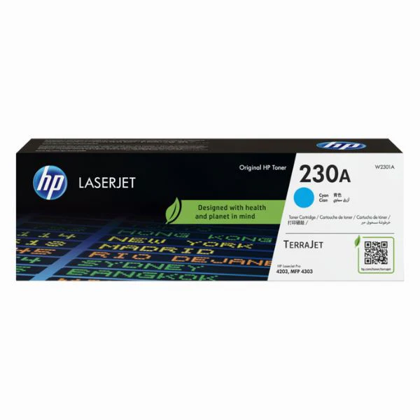 Toner HP LaserJet 230A Cyan (W2301A)