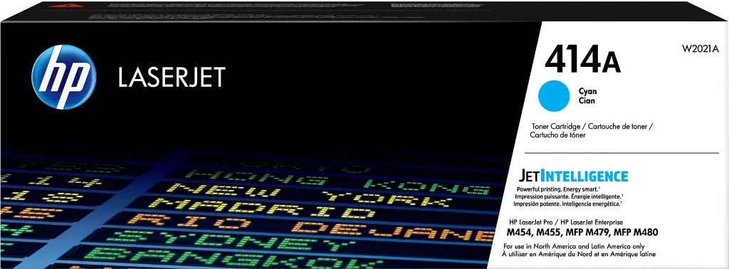 Consumible HP 414A Cyan LaserJet Toner Cartridge