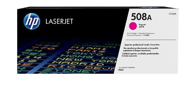 Toner HP 508A Rojo M552/M553 LJ