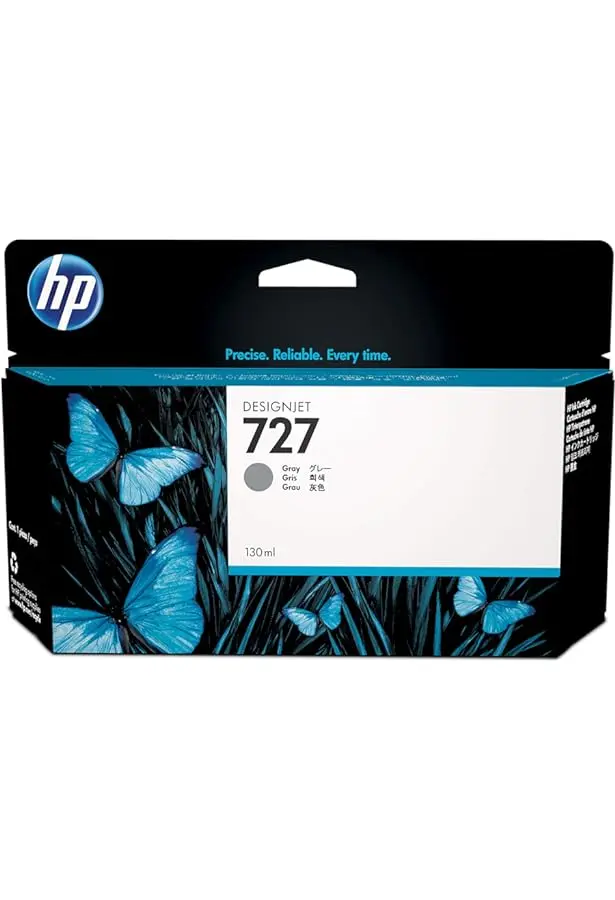 Cartucho HP 727 DesignJet Gris de 130 ml (B3P24A)
