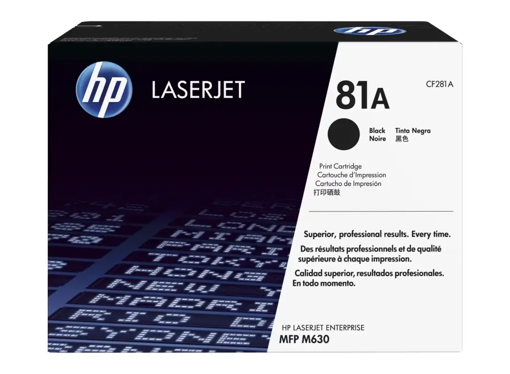 Consumible HP 81A Ton Black LaserJet