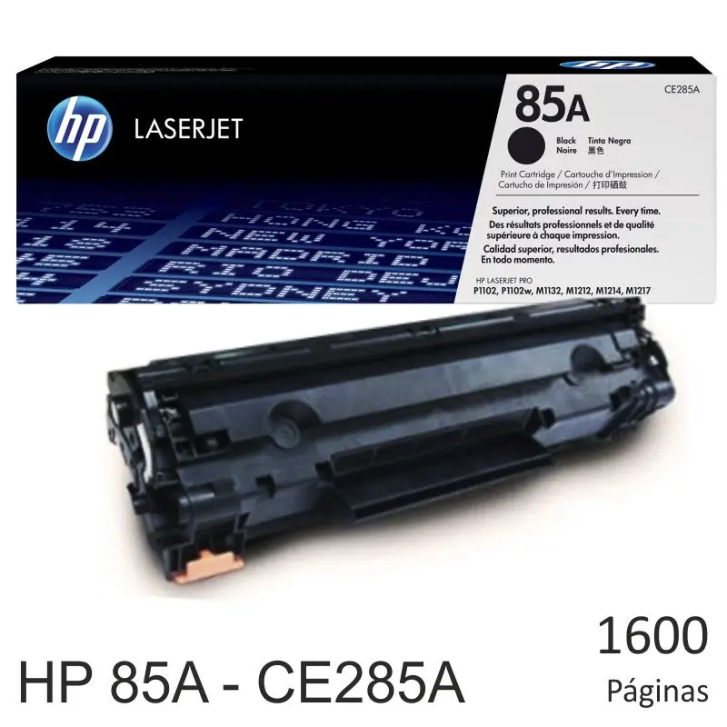 Toner HP 85A Negro P1102W/M1132/1212