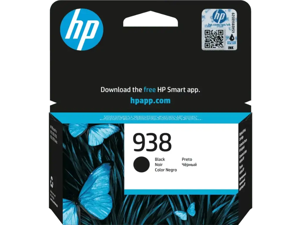 Cartucho HP 938 Negro 20ml