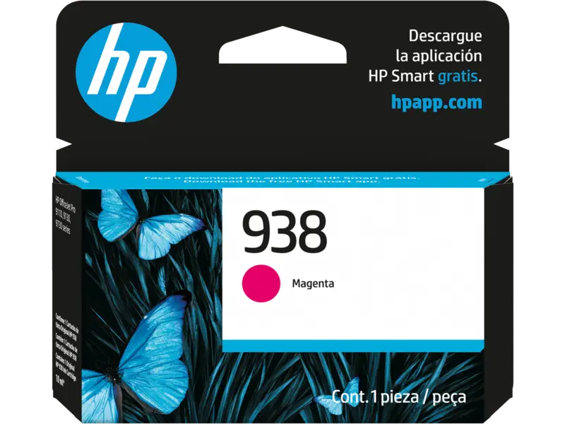 Cartucho HP 938 Rojo 10ml