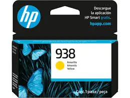Cartucho HP 938 Amarillo 10ml