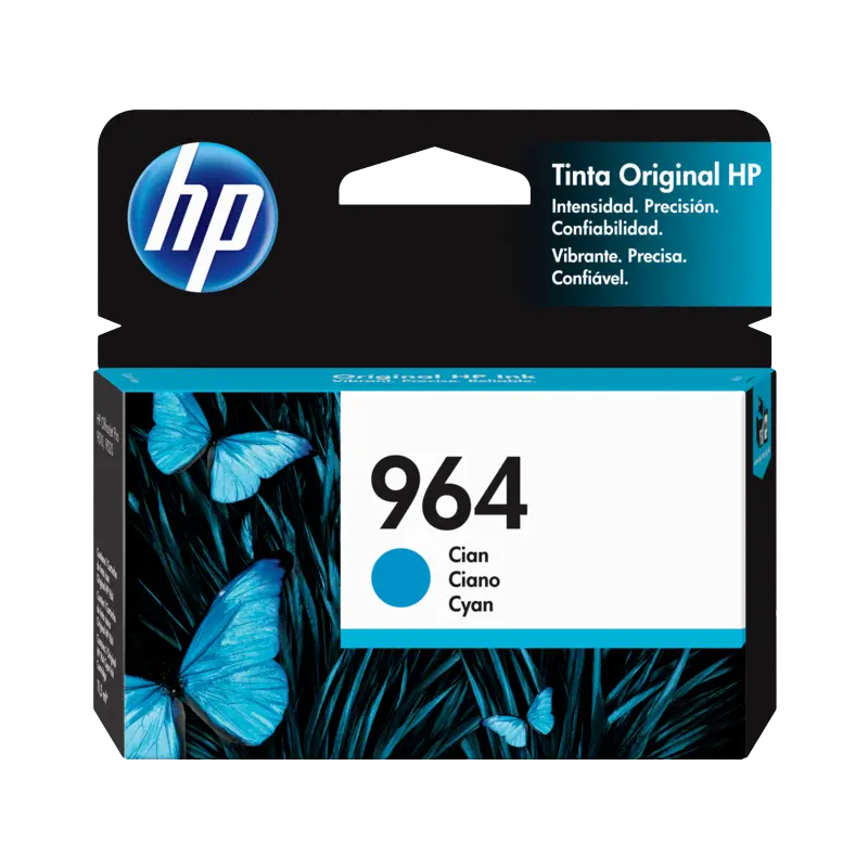 Cartucho HP 964 Azul