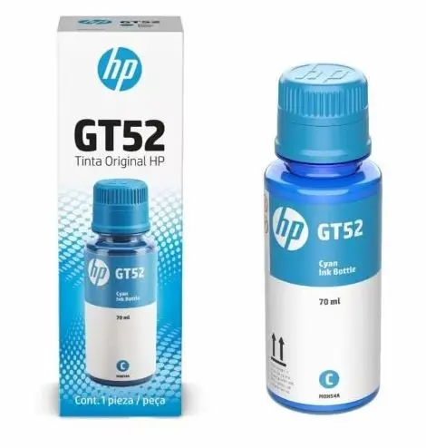 Botella HP GT52 Azul