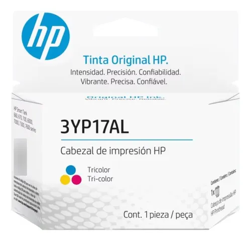 Cabezal HP 3YP17AL Tricolor CISS 660 670 700 6000 7000 7300