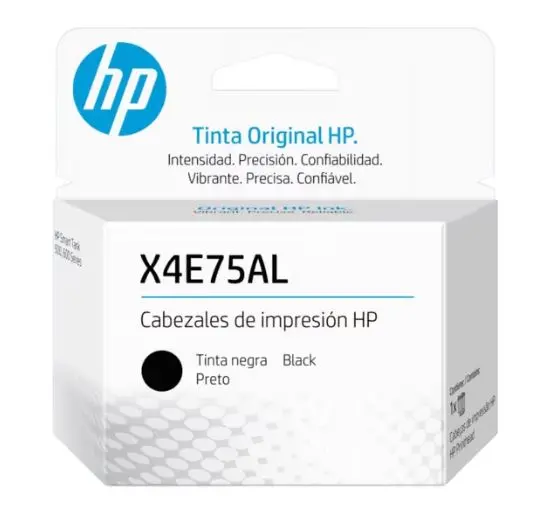 Cabezal HP X4E75A Negro CISS 500, 600, 700