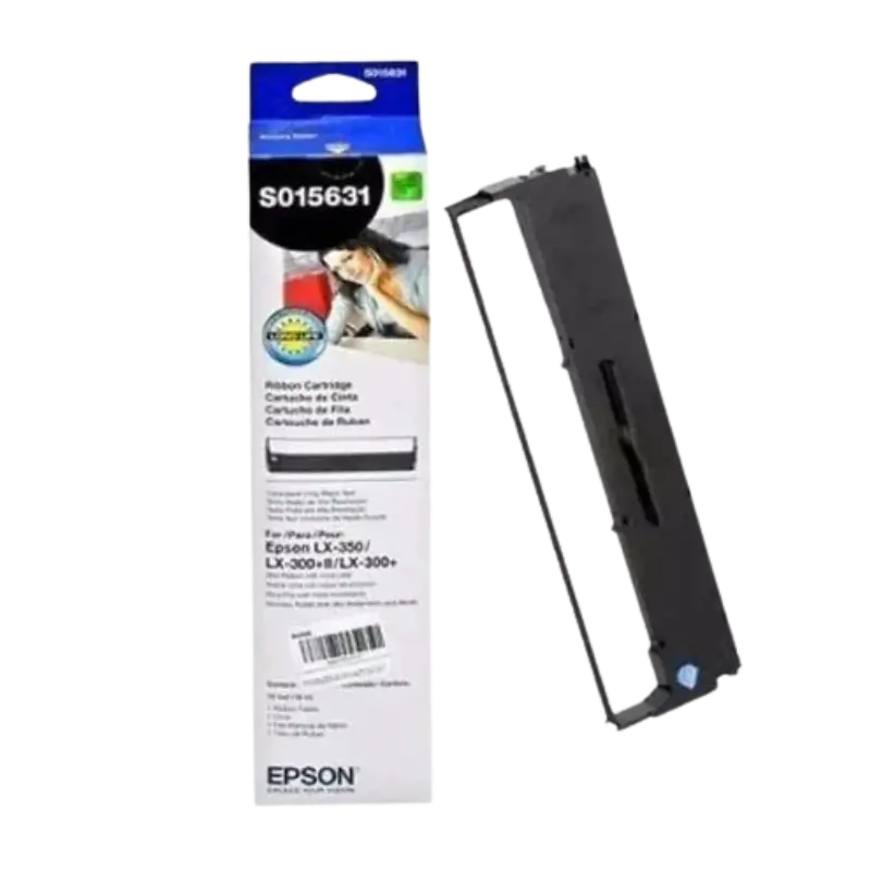 Cinta EPSON LX-350 Negro (S015631) LX-300/350