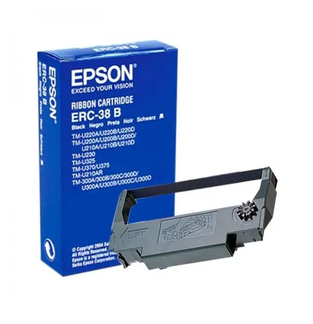 Cinta EPSON Negro TM200/220/300 (ERC-38B)