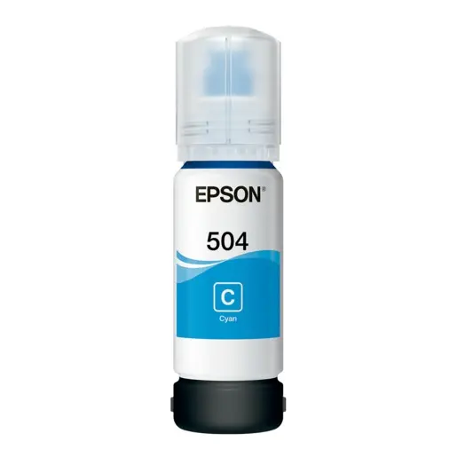 Botella EPSON T504 Azul 70ml