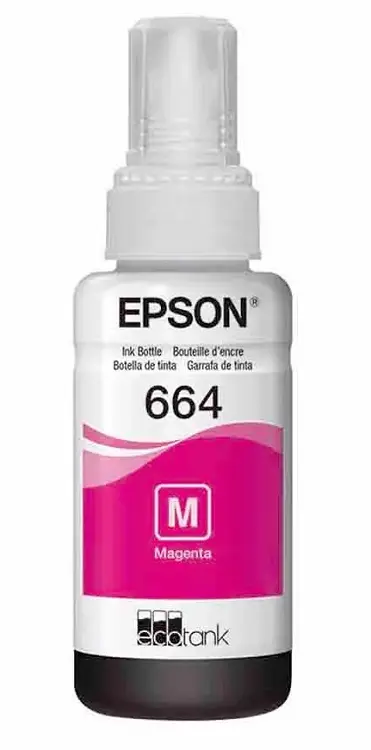 Consumibles EPSON T664 MAGENTA botella L110-L210-L355-L555