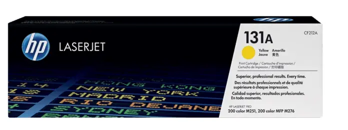 Consumibles HP 131A Ton Yellow 1.8k LJ M251nw/M276nw MFP