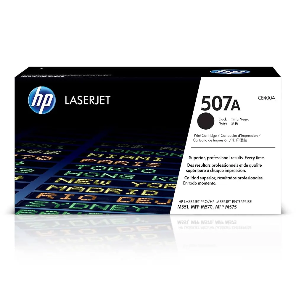 Toner HP 507A Negro