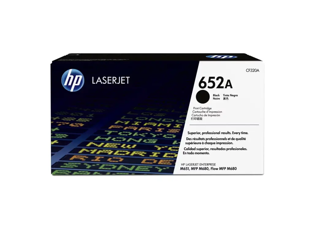 Toner HP 652A Negro