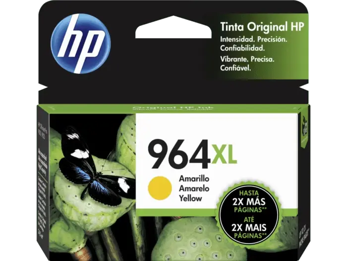Cartucho HP 964XL Amarillo de alto rendimiento