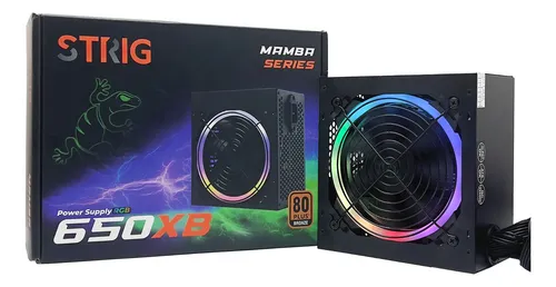 Fuente de Poder STRIG 650W XF Certificada Modular Bronze