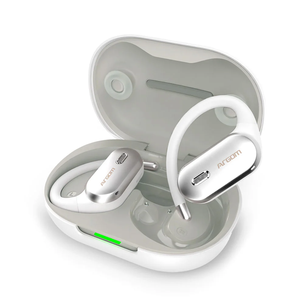 Audifono ARGOMTECH Skeipod E90 inalambrico Bluetooth/ Blanco