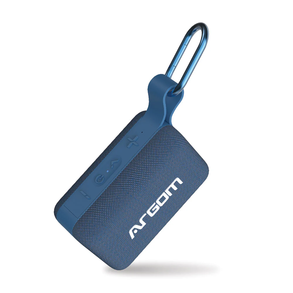 Corneta ARGOMTECH de Bolsillo 8W Azul/ Aprueba de Agua
