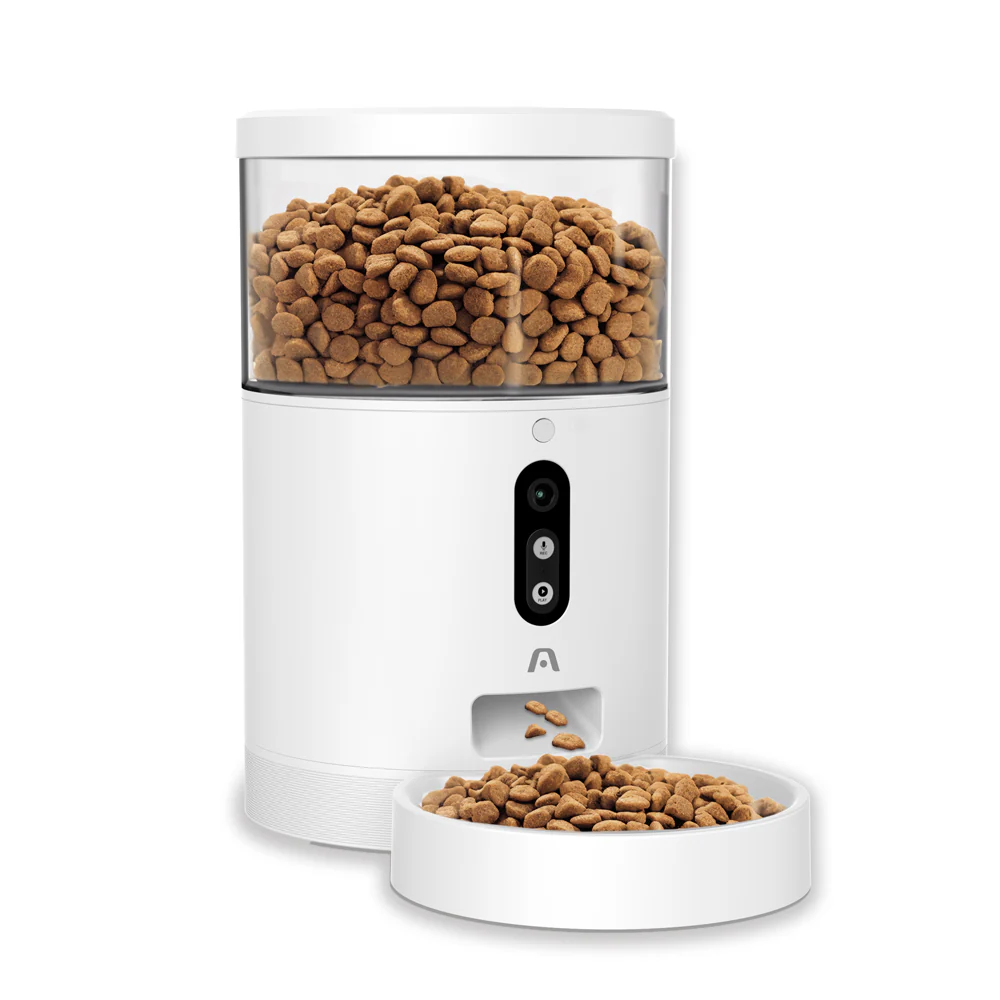 Alimentador Inteligente para Mascotas-Capacidad de 4L ARGOMTECH Blanco