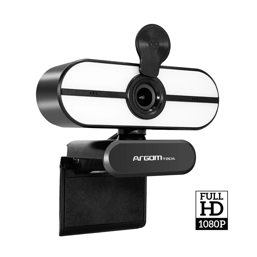 Camara Web ARGOMTECH CAM45 Full HD 1080P/ LED Negro