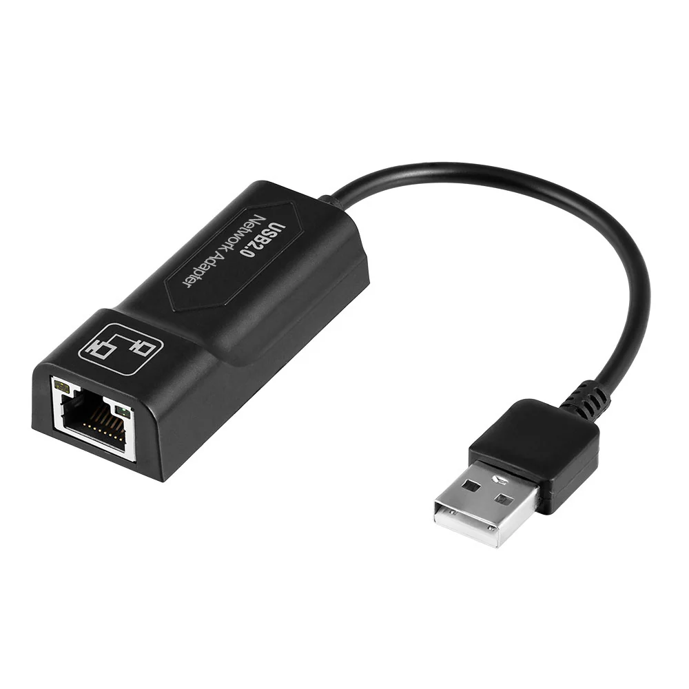 Cable ARGOMTECH Adaptador USB 2.0 a RJ45 100Mbps 