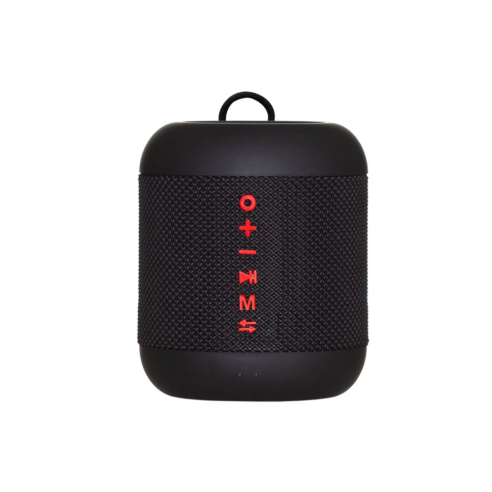 Corneta ARGOMTECH Inalámbrica Bluetooth TWS 5W Negro/ Aprueba de Agua