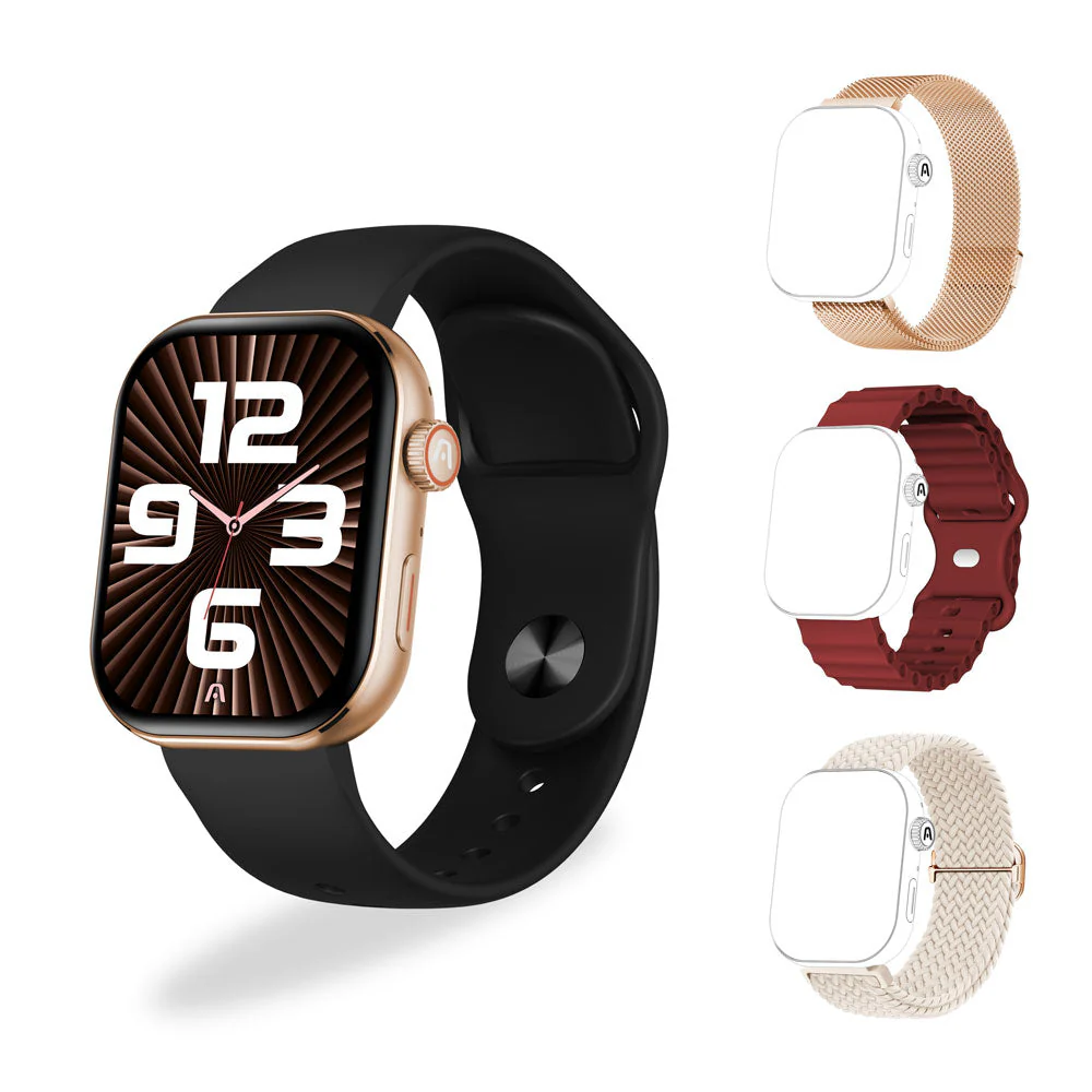 Smartwatch ARGOMTECH Inteligente SKEI S40 - Funciones IA y Pantalla TFT 2.01”/Beige