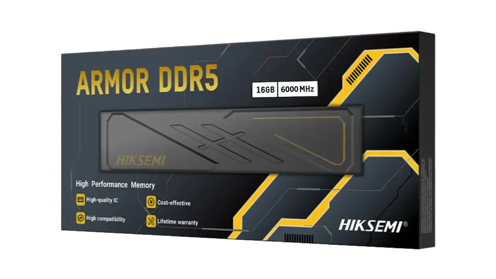 Memoria HIKSEMI Armor 16GB DDR5-6000MHz UDIMM 