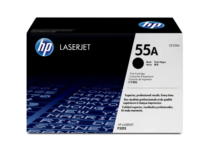 Toner HP 55A Negro LaserJet LJ P3015 (CE255A)