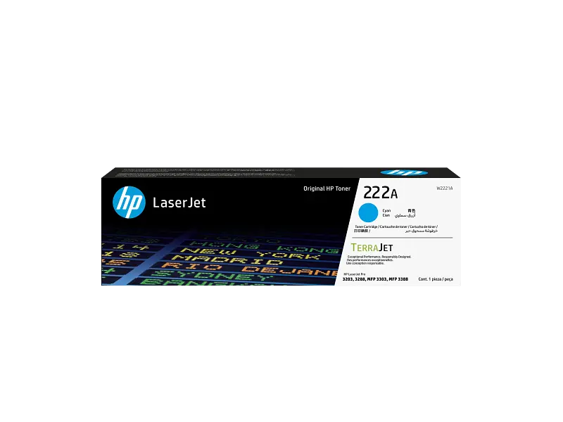 Toner HP 222A Cyan 