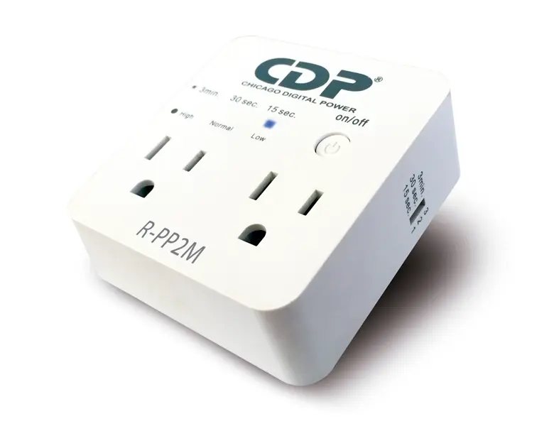 Protector de Voltaje CDP 1800W- 120Vca/ Blanco