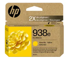 Cartucho HP 938e EvoMore Amarillo 20ml