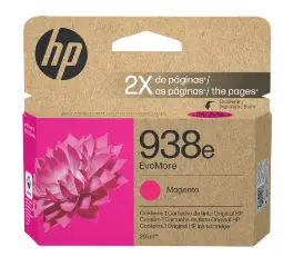 Cartucho HP 938e EvoMore Magenta 20ml