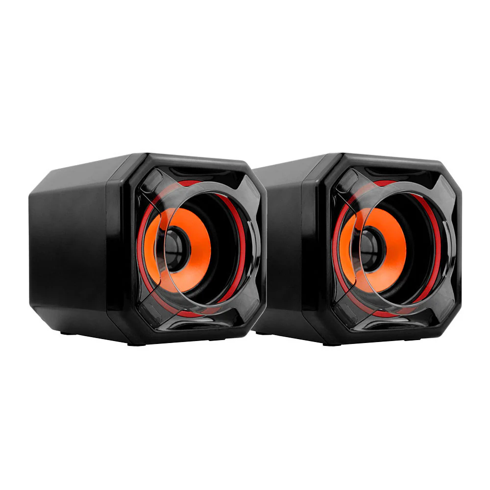 Cornetas ARGOMTECH Multimedia Volcano Bass Estéreo 2.0  