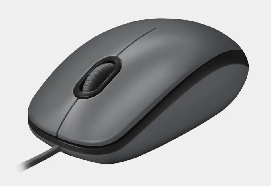 Mouse Óptico LOGITECH M100 Negro - USB (3 Botones - 1000 DPI)
