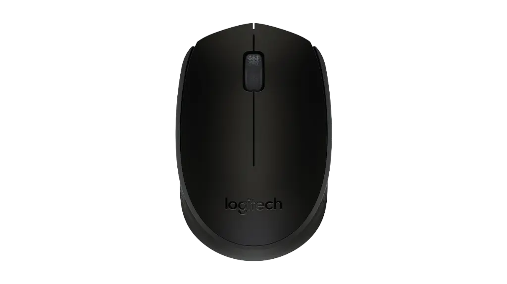 Mouse LOGITECH M170 inalámbrico negro