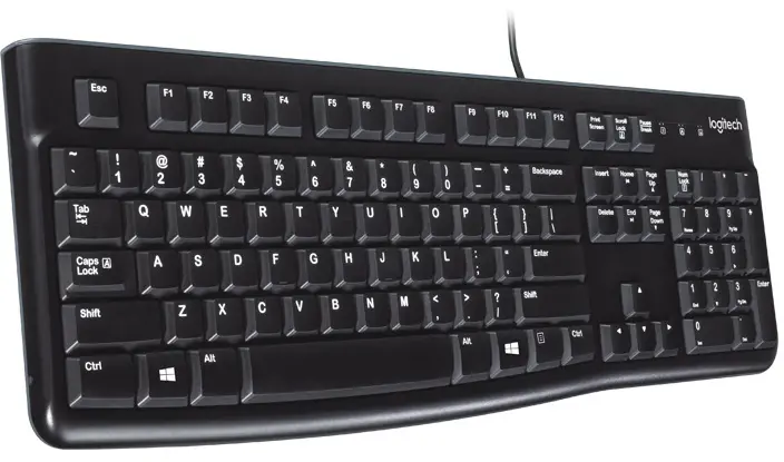 Teclado USB LOGITECH K120 - Plug & Play Negro