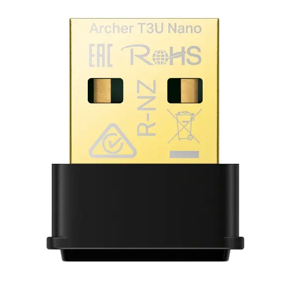 Tarjeta de Red TP-Link USB Wi-Fi Archer T3U Nano AC1300 Dual Band MU-MIMO