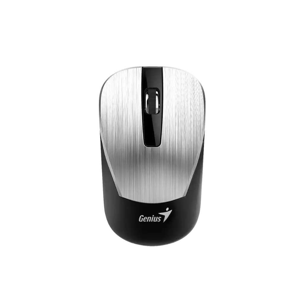 mouse genius nx-7015/ 1200dpi/ 3 botones/ inalambrico/ plata