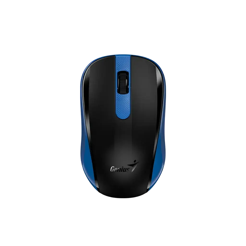mouse genius nx-8008s/ 1200dpi/ 3 botones/ ambidiestro/ inalambrico/ 2.4 ghz/ azul