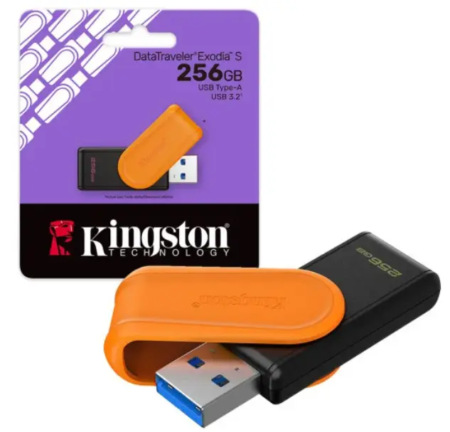 Pendrive KINGSTON 256GB Usb DataTraveler EXODIA  